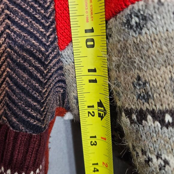 RCYCLD Pants Women S Patchwork Sweater Boho Hippie Loungewear - Picture 2 of 8